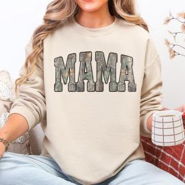 Camo Mama, Mother's Day, Mom Gift, Camouflage, Hunting, Outdoors Sweatshirt at Etsy