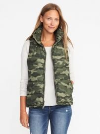 Camo Puffer Vest by Old Navy at Old Navy