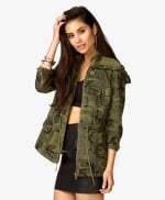 Camo jacket at Forever 21 at Forever 21