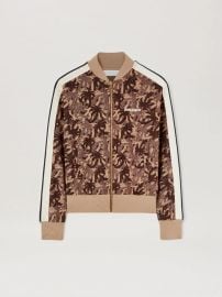 Camouflage Bomber Track Jacket at Palm Angels