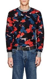 Camouflage Cotton Terry Sweatshirt at Barneys