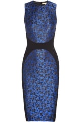 Camouflage jacquard dress by Michael Kors at Net A Porter