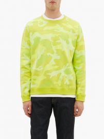 Camouflage-print cotton-blend sweatshirt at Matches