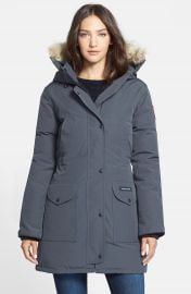 Canada Goose  Trillium  Regular Fit Down Parka with Genuine Coyote Fur Trim at Nordstrom