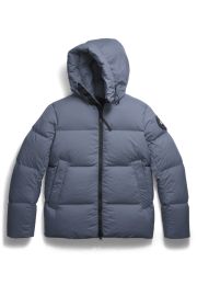 Canada Goose Crofton Puffer EnduraLuxe Black Label in Ozone Blue at Canada Goose