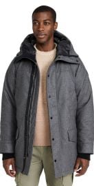 Canada Goose Langford Parka Slate Grey Melange-Gris ardois S at Shopbop