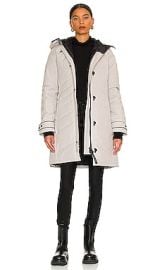 Canada Goose Lorette Parka in Limestone at Revolve