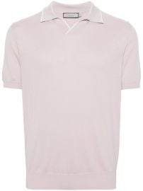 Canali fine-knit Polo Shirt - at Farfetch