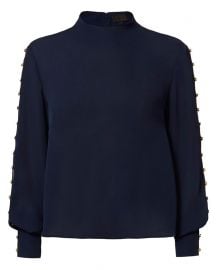 Candice button blouse at Intermix