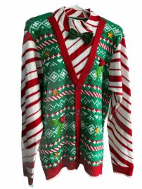 Candycane stripe Christmas Sweater by Blizzard Bay at Amazon