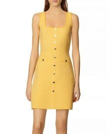 Cannelle Tweed Mini Dress by Sandro at Bloomingdales