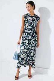 Cap Sleeve Midi Dress by Luxely Rent the Runway at Rent the Runway