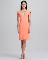 Cap sleeve dress in Nectar by Rachel Roy at Neiman Marcus