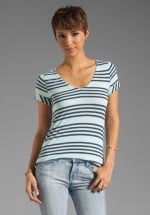 Capri striped tee by Splendid at Revolve