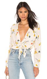 Capulet Daria Bodysuit in Cream Tossed Floral from Revolve com at Revolve