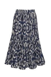 Cara Cara - Chase Skirt - Ikat Navy Jones amp Daughters at Jones and Daughters
