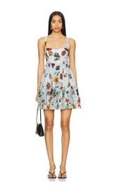 Cara Cara Audrey Dress In Botanica Blue at Revolve