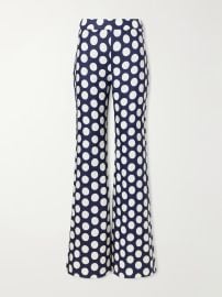 Cara Cara Polka dot linen wide leg pants at Net a Porter