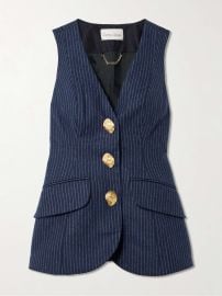 Cara Cara Wes Vest and Tristan Pant at Net a Porter