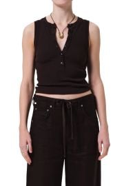 Caralyn Rib Henley Tank at Nordstrom