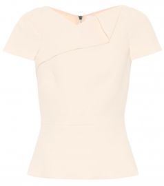 Cardoba peplum wool top at Mytheresa