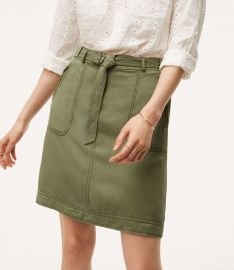 Cargo Skirt at Loft