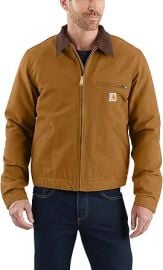 Carhartt Men's Iconic J01 Duck Detroit Jacket at Amazon