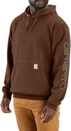 Carhartt Men's Iconic K288 Logo Sweatshirt Closeout at Amazon