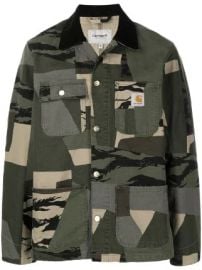 Carhartt WIP Camouflage Patchwork Shirt Jacket - Farfetch at Farfetch