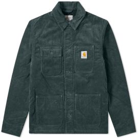 Carhartt WIP Corduroy Michigan Coat Dark Teal at END