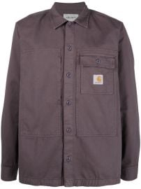 Carhartt WIP logo-patch Utility Shirt - at Farfetch