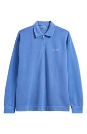 Carhartt Work In Progress Cotton Piqué Quarter Zip Pullover at Nordstrom