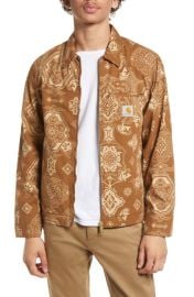 Carhartt Work In Progress Detroit Paisley Print Jacket at Nordstrom