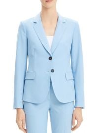 Carissa Wool Office Two-Button Blazer at Walmart