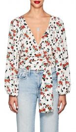 Carla Floral Blouse by A.L.C. at Barneys Warehouse