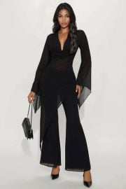 Carmen Asymmetrical Blouse Pant Set Fashion Nova at Fashion Nova