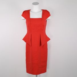 Carmen Marc Valvo Dress Womens Size 2 Red at Helpsy