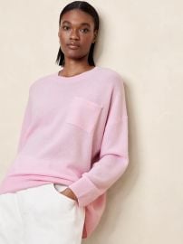 Caro Oversized Lightweight Cashmere Sweater at Banana Republic