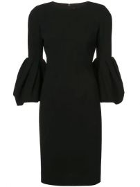 Carolina Herrera Bell Sleeve Dress - Farfetch at Farfetch