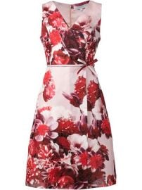 Carolina Herrera Floral Print A-line Wrap Dress - Julianne at Farfetch