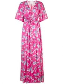 Carolina Herrera Floral Print Maxi Dress  - Farfetch at Farfetch