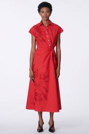 Carolina Herrera Side Knot Dress at District 5 Boutique