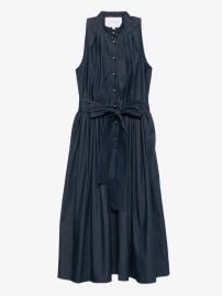 Carolina Herrera Sleeveless Dress | Blue | FARFETCH at Farfetch