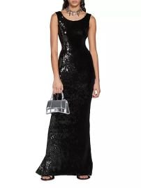 Carolina Herrera strapless ruched bodice gown at Saks Fifth Avenue