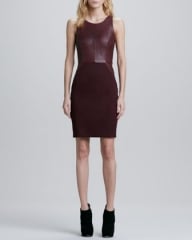 Carolina Leather Ponte dress by Sachin and Babi at Neiman Marcus