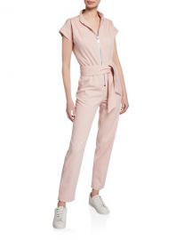 Carolina Ritzler Soul Cap-Sleeve Jumpsuit at Neiman Marcus