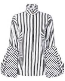 Caroline Constas Jacqueline Striped Top at Intermix