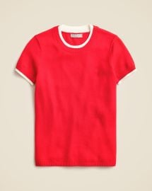 Carolyn Layered Sweater-tee In Merino Wool For Women JCrew at J. Crew