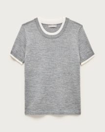 Carolyn Layered Sweater-tee In Merino Wool For Women JCrew at J. Crew