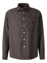 Carrer Checked Shirt Brown at Farfetch